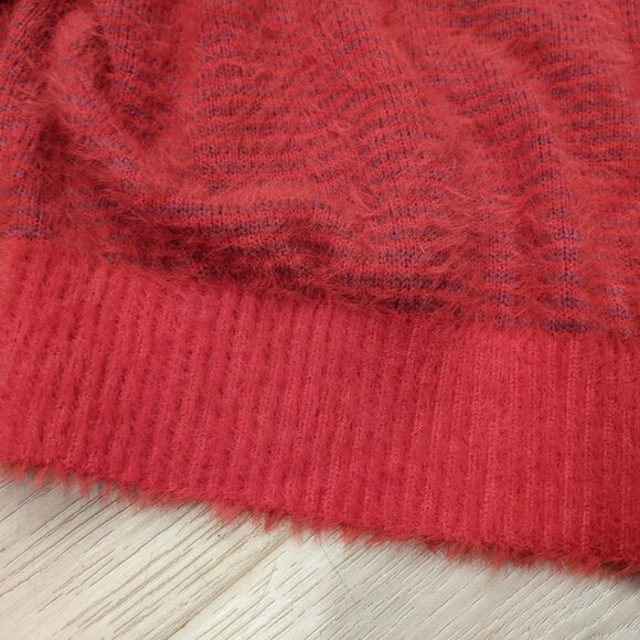 Y/Project Corset/Bra Sweater Red Very Soft Wool Knit Pullover In Red One Size - Picture 9 of 16